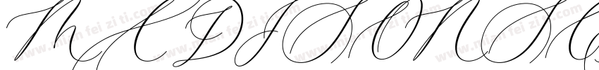 MADISON SCRIPT字体转换